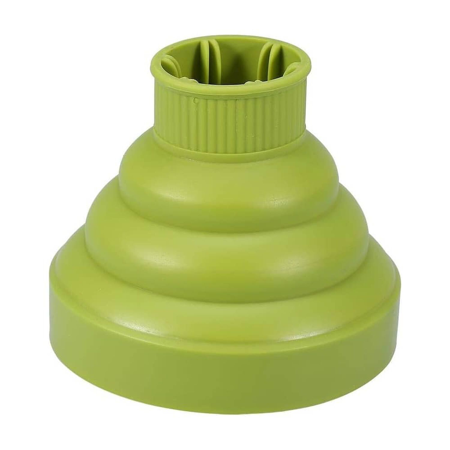 Difusor Para Secador De Cabello De Silicona Plegable Verde image number 1.0
