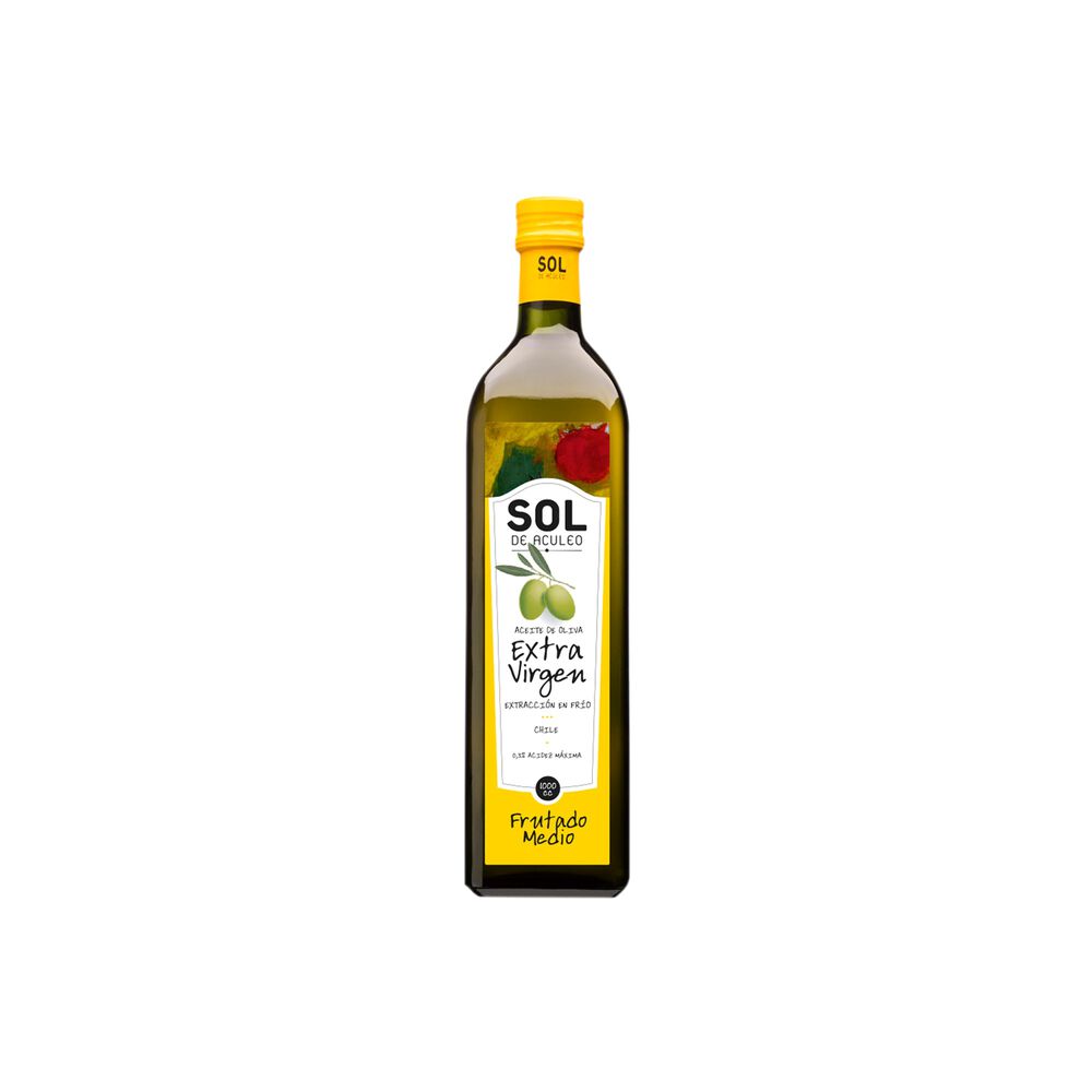 Aceite De Oliva Evirgen Sol De Aculeo Frutado Medio 1000ml image number 0.0
