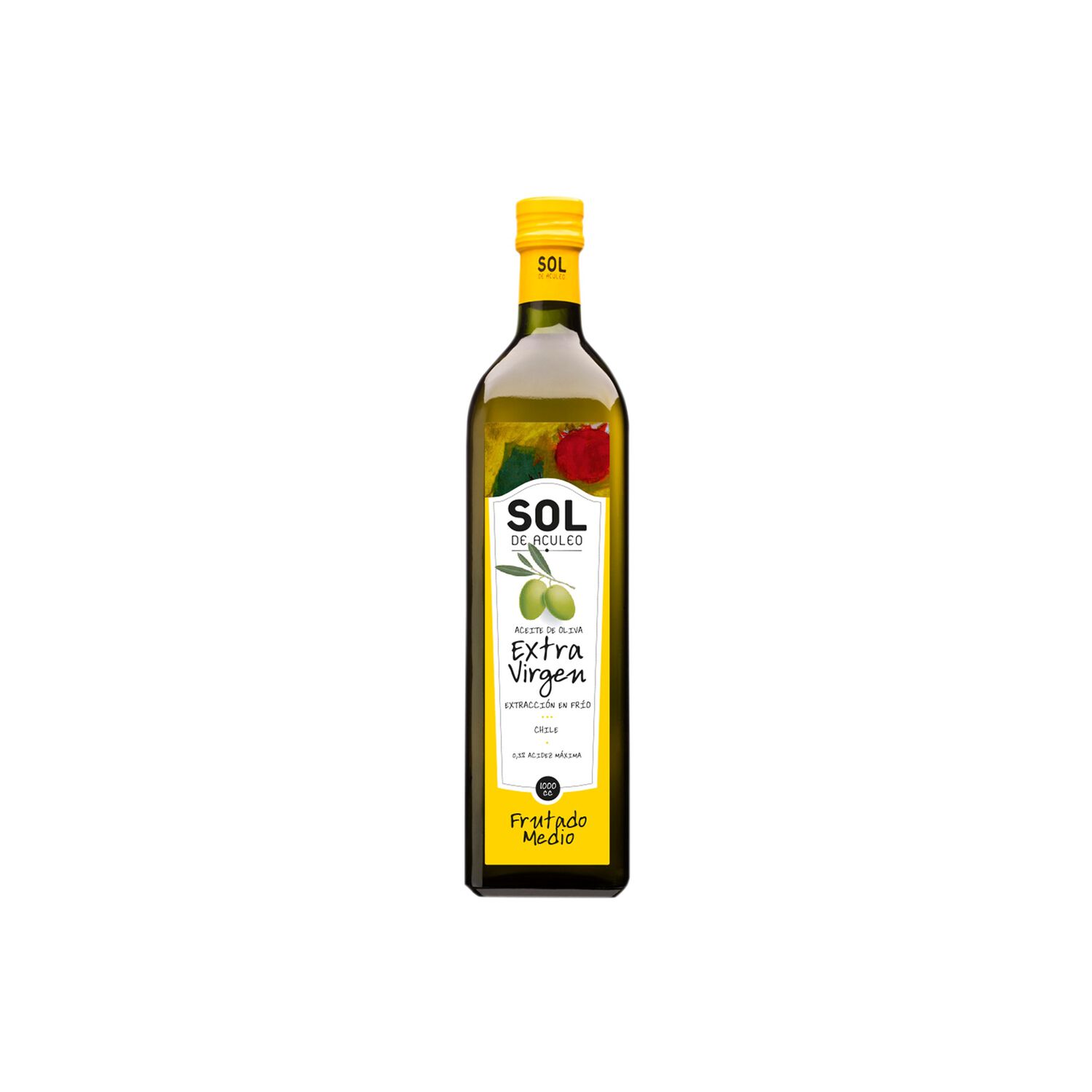Aceite De Oliva Evirgen Sol De Aculeo Frutado Medio 1000ml image number 0.0