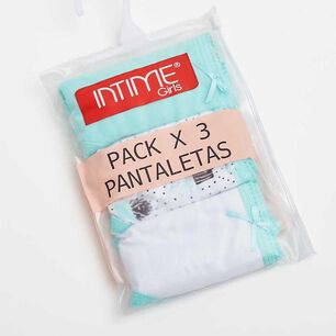 Pack Pantaletas Ni&ntilde;a Intime