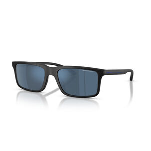 Lentes De Sol Negro Espejados Armani Exchange