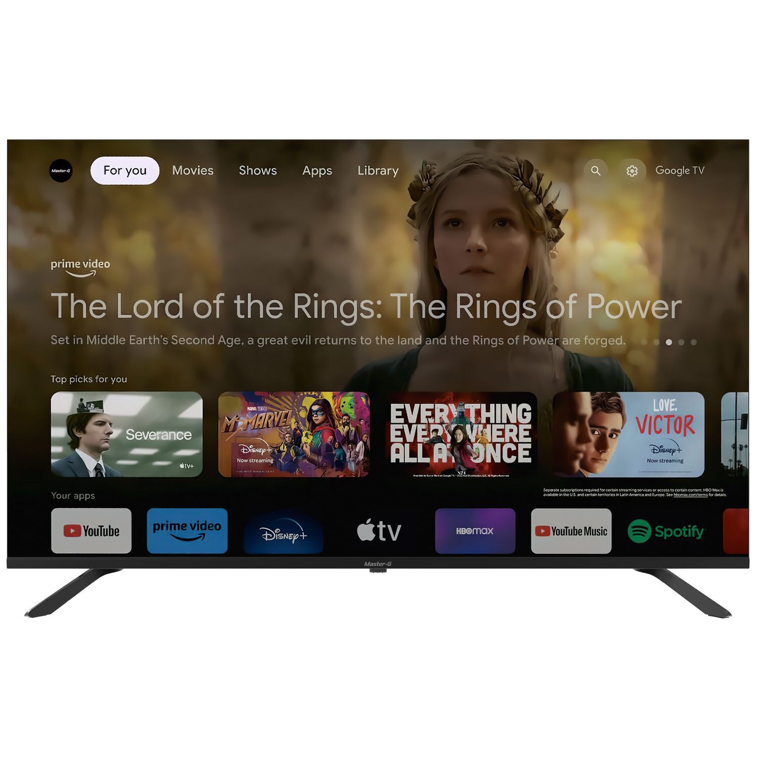 Smart Tv Led 50" Google Tv 4k Uhd Bluetooth Mgg50ufkg image number 6.0