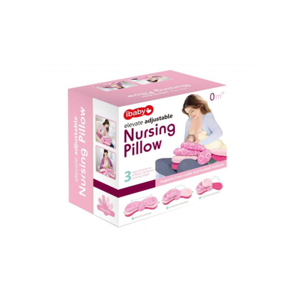 Almohada Cojin Para Lactancia Amamantar Bebe Rosado image number 4.0