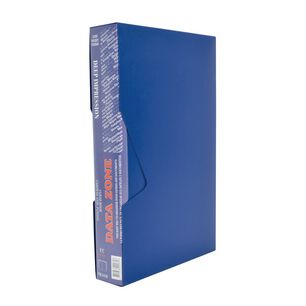 Carpeta Oficio 100 Fundas C/estuche Azul