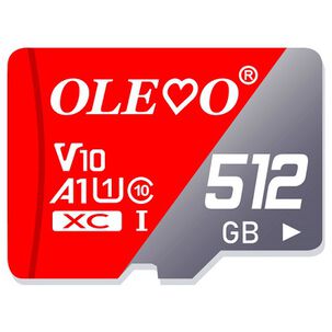 Tarjeta Memoria Micro Sd Olevo 512 Gb Original A1, Clase 10, 30 Mb/s