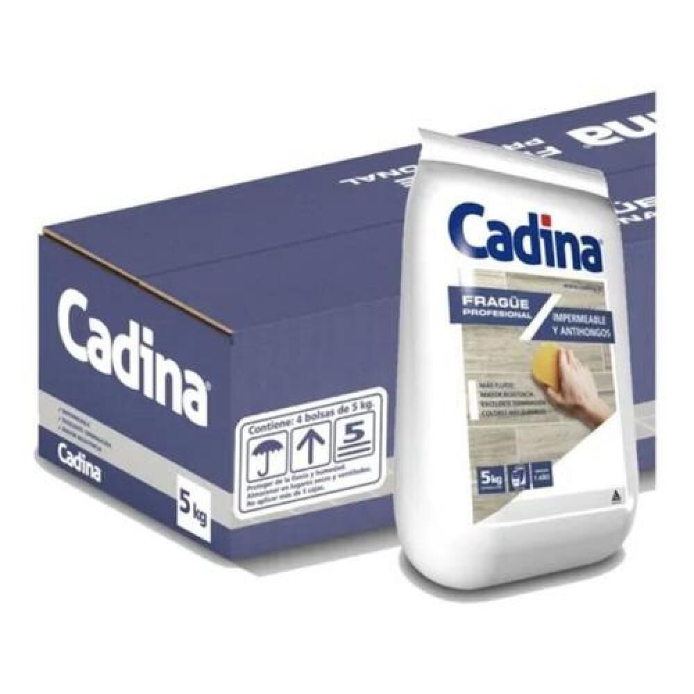 Frague Fluido Gris 1kg Impermeable Antihongos Cadina image number 1.0