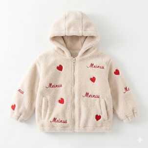 Chaqueta Chiporro Ni&ntilde;a Con Gorro Poler&oacute;n Peludo Invierno