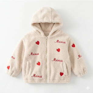 Chaqueta Chiporro Ni&ntilde;a Con Gorro Poler&oacute;n Peludo Invierno