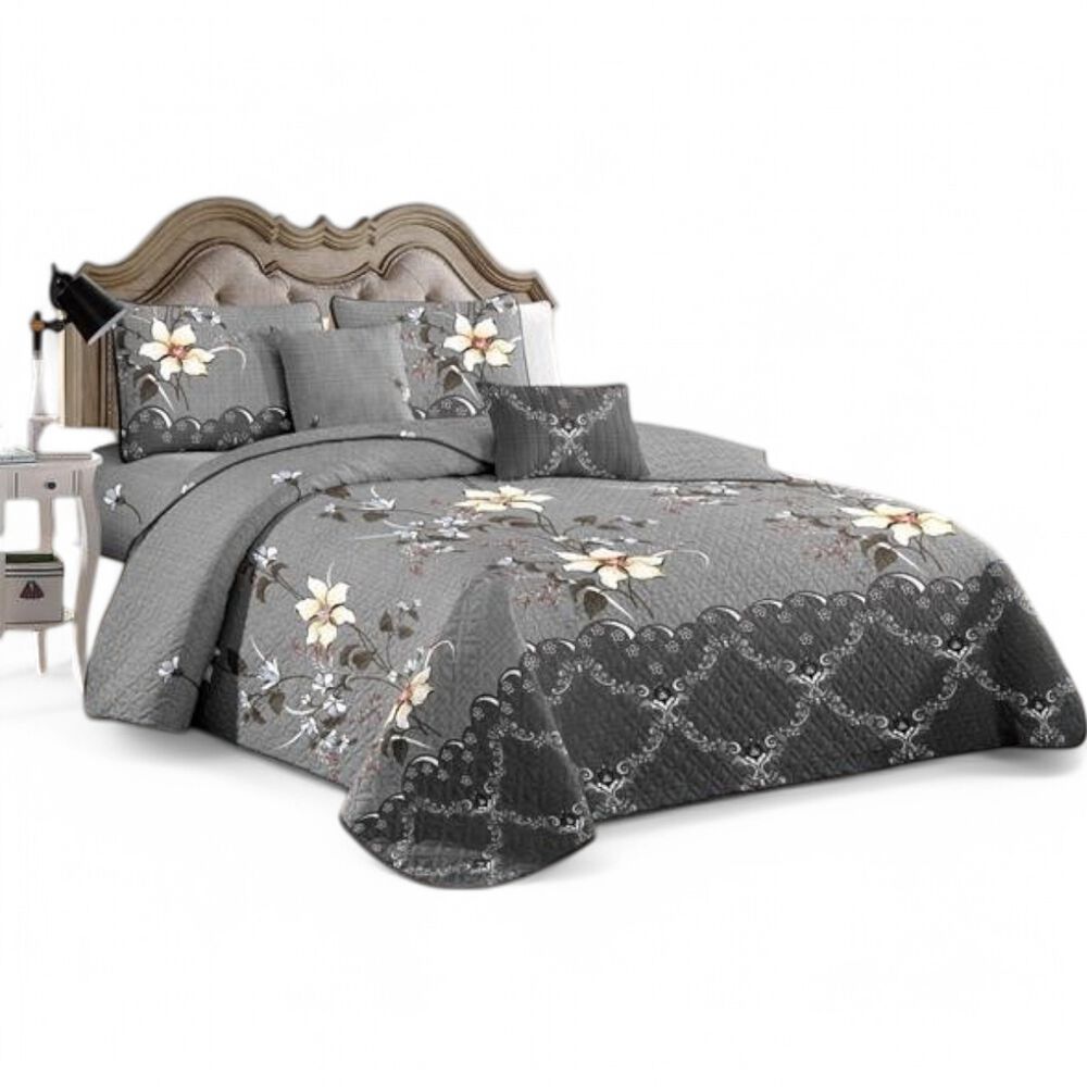 Cubrecama De Verano King Quilt + 2 Fundas De Almohada Cobertor Delgado Qvr3-34 image number 0.0