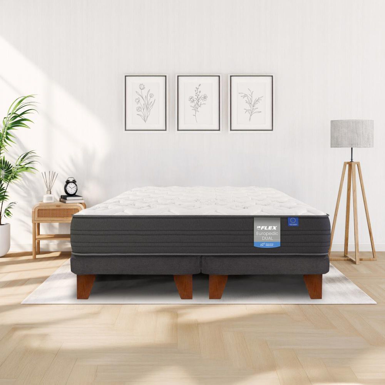 Cama Europea Flex Europedic Dual / King / Base Dividida image number 4.0