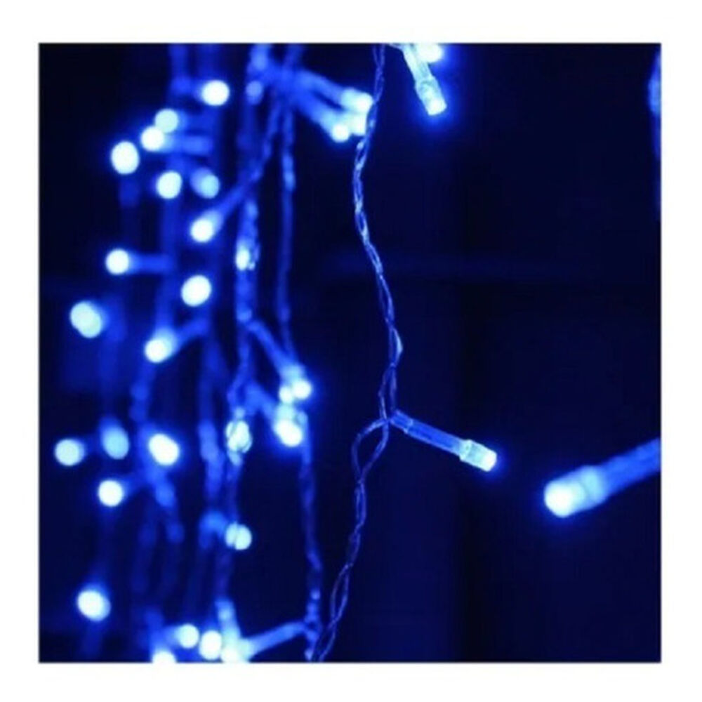 Cascada De Luces Led 240 Luces Azul Pascua Eventos 2022-71 image number 0.0