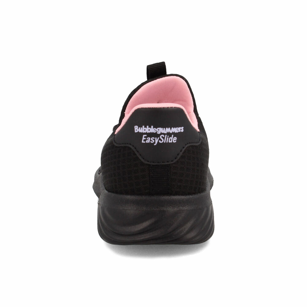 Zapatilla Niña Bubblegummers Cool Negro - Rosado image number 2.0