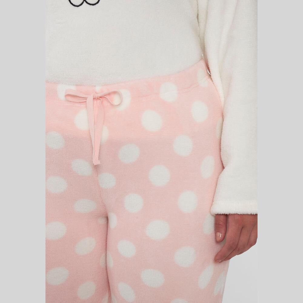Pijama Polar Fleece Manga Larga Mujer Kayser image number 3.0