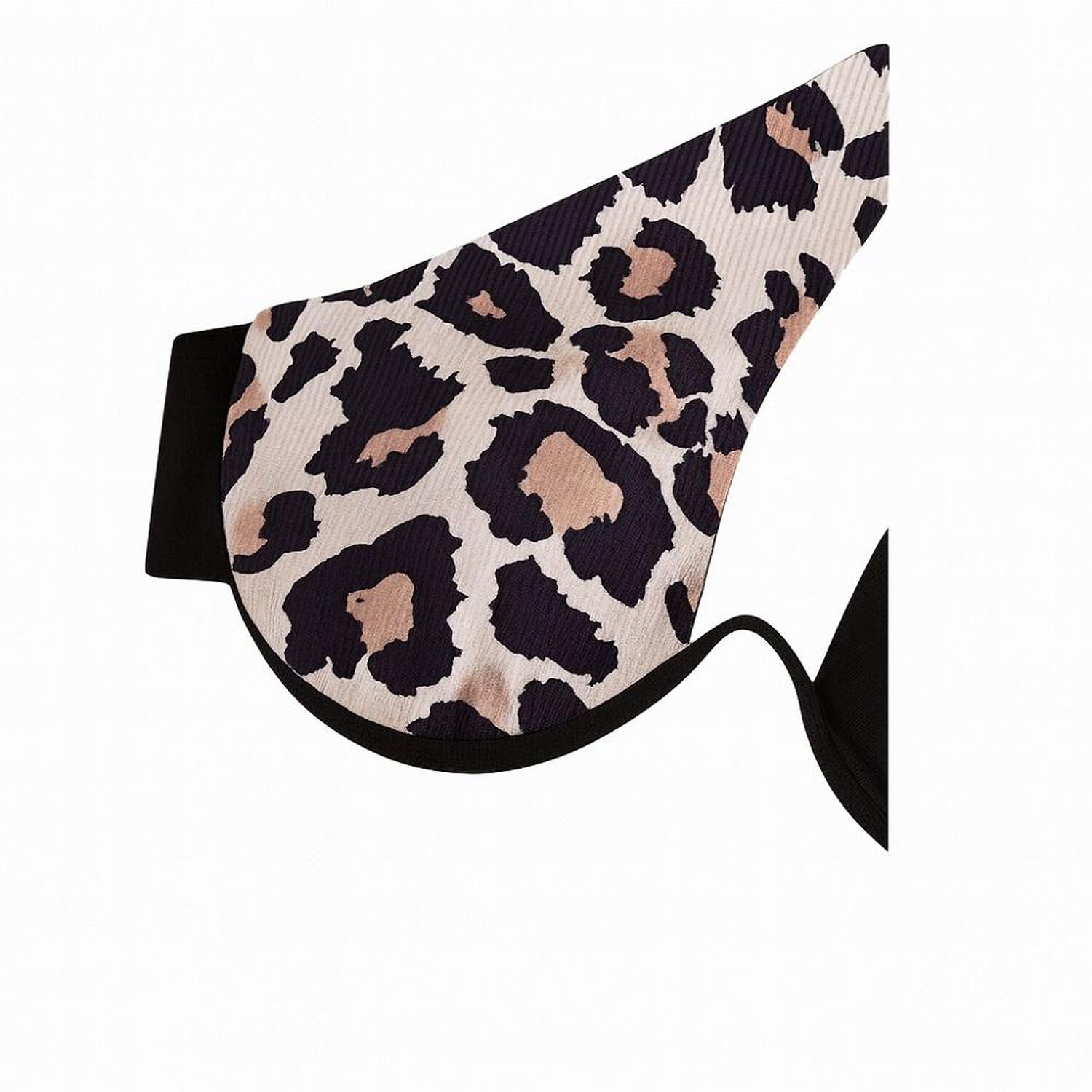 Traje Ba&ntilde;o Bikini Alto Animal Print Con Aro Realce image number 5.0