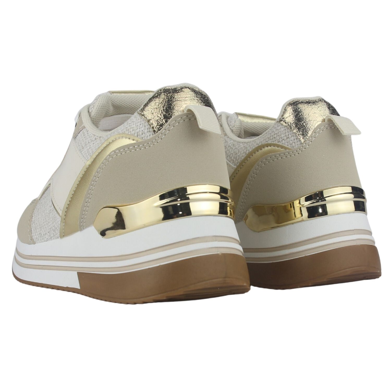 Zapatilla Mujer Chalada Jettixlow2 Beige Urbano image number 5.0