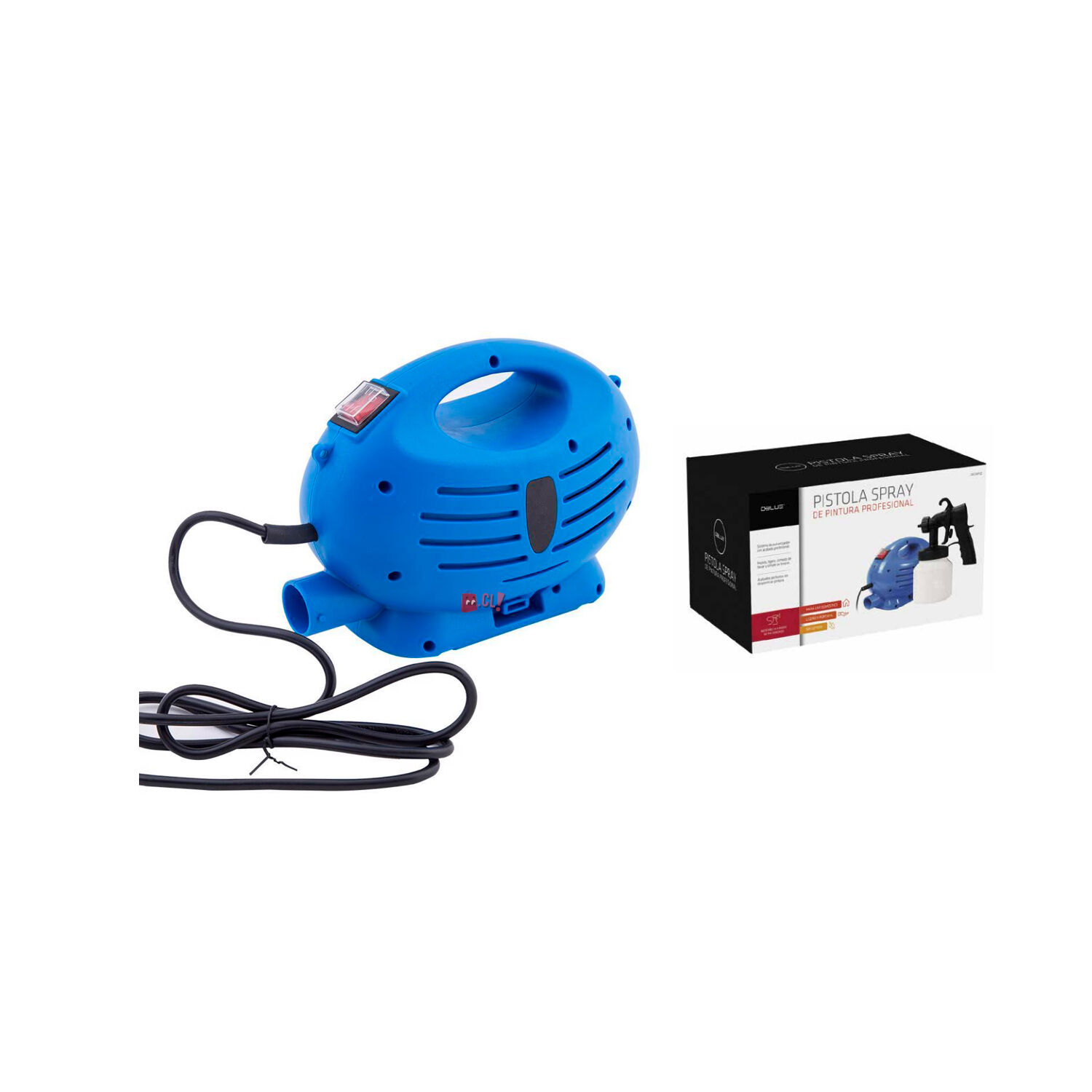 Pulverizador De Pintura Con Compresor De 650w - Ps image number 3.0
