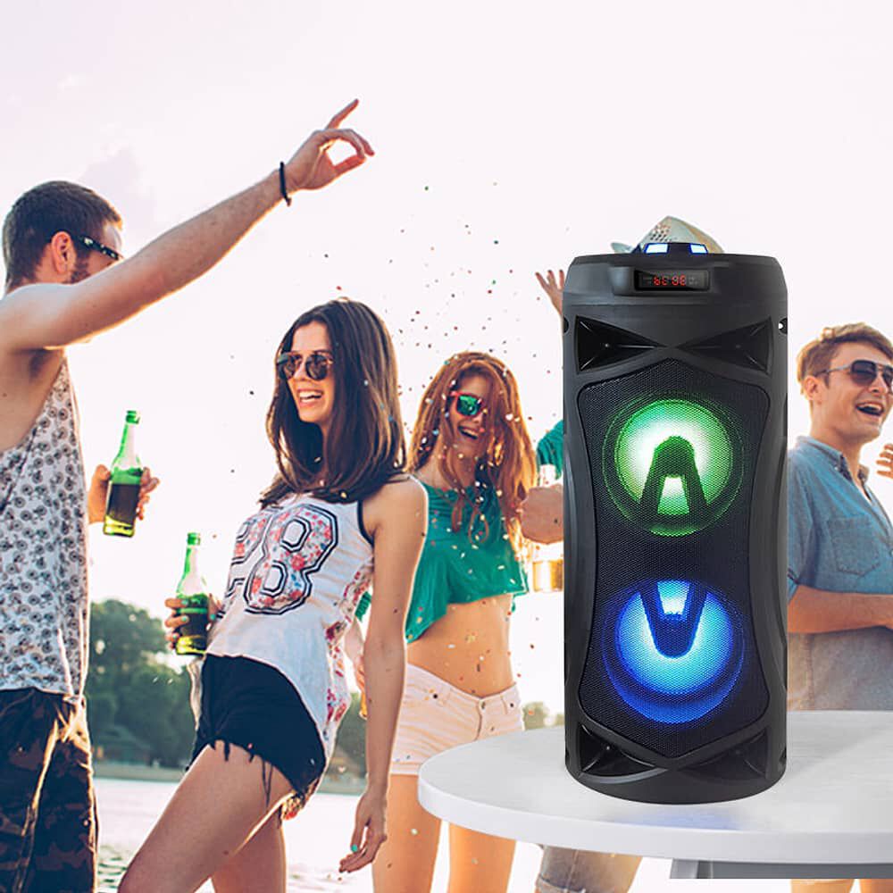 Parlante Port&aacute;til Recargable Con Bluetooth Fujitel 3220 Led image number 3.0