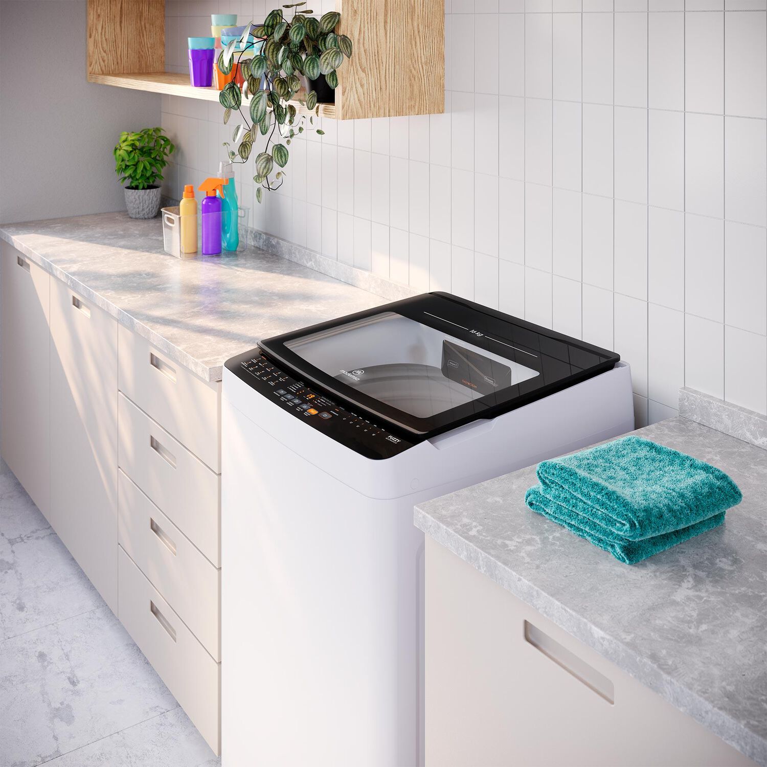 Lavadora Autom&aacute;tica 16kg Carga Superior Mdwmt16w Blanca image number 9.0