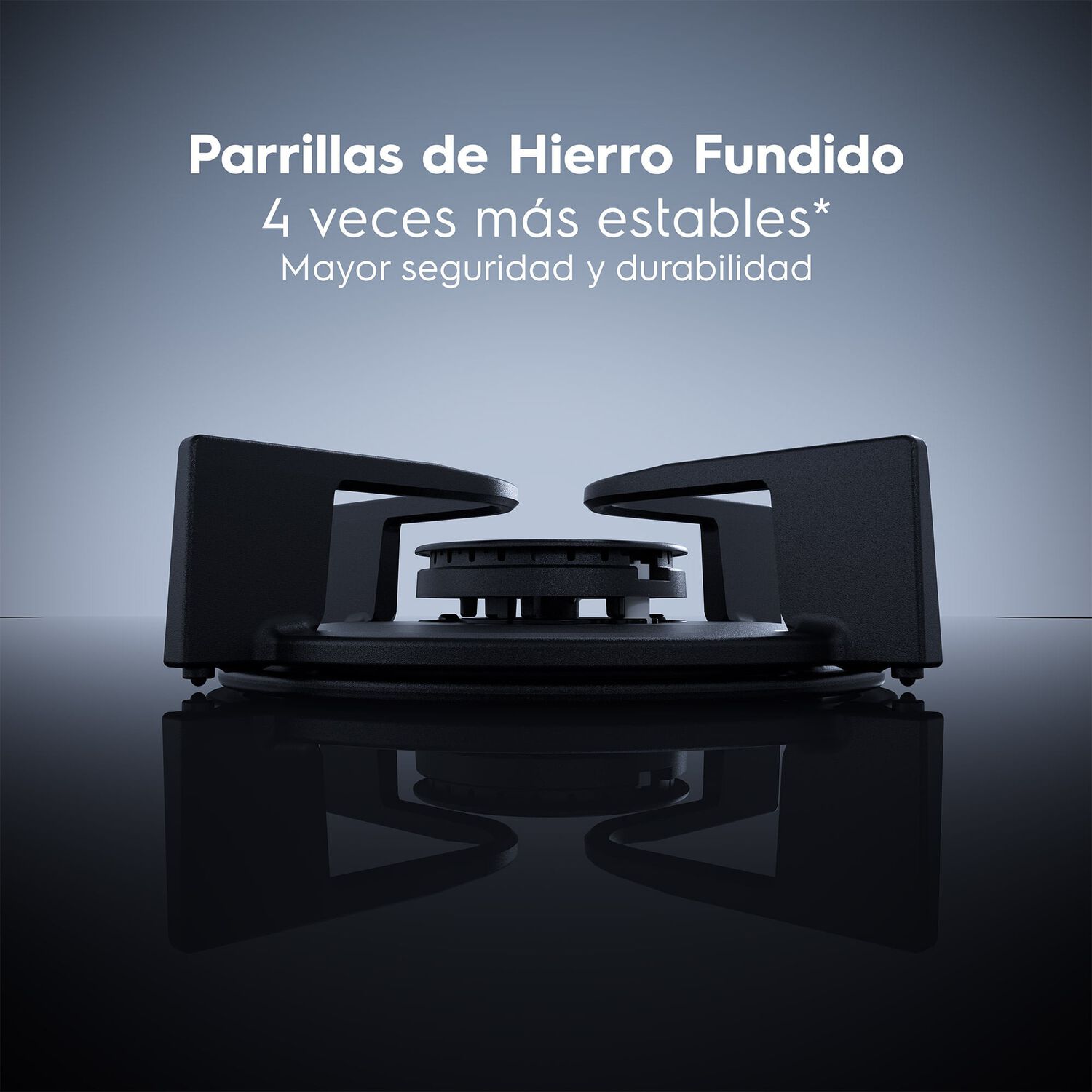 Encimera A Gas 4 Platos Home Pro Cocci&oacute;n Ke4hp Espejado image number 6.0