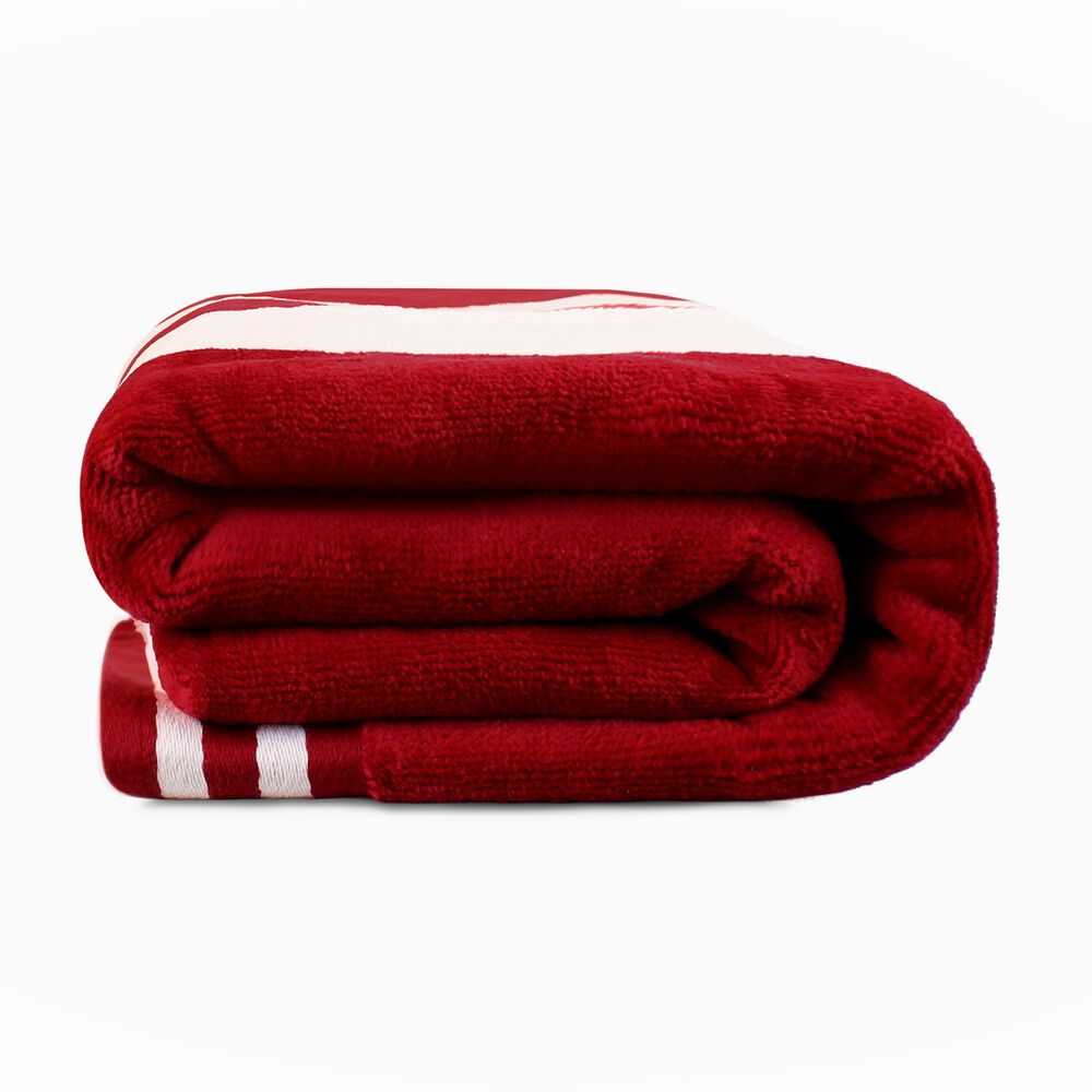 2 Toallas De Playa 100% Algod&oacute;n 163x81cm Cabana Roja image number 4.0