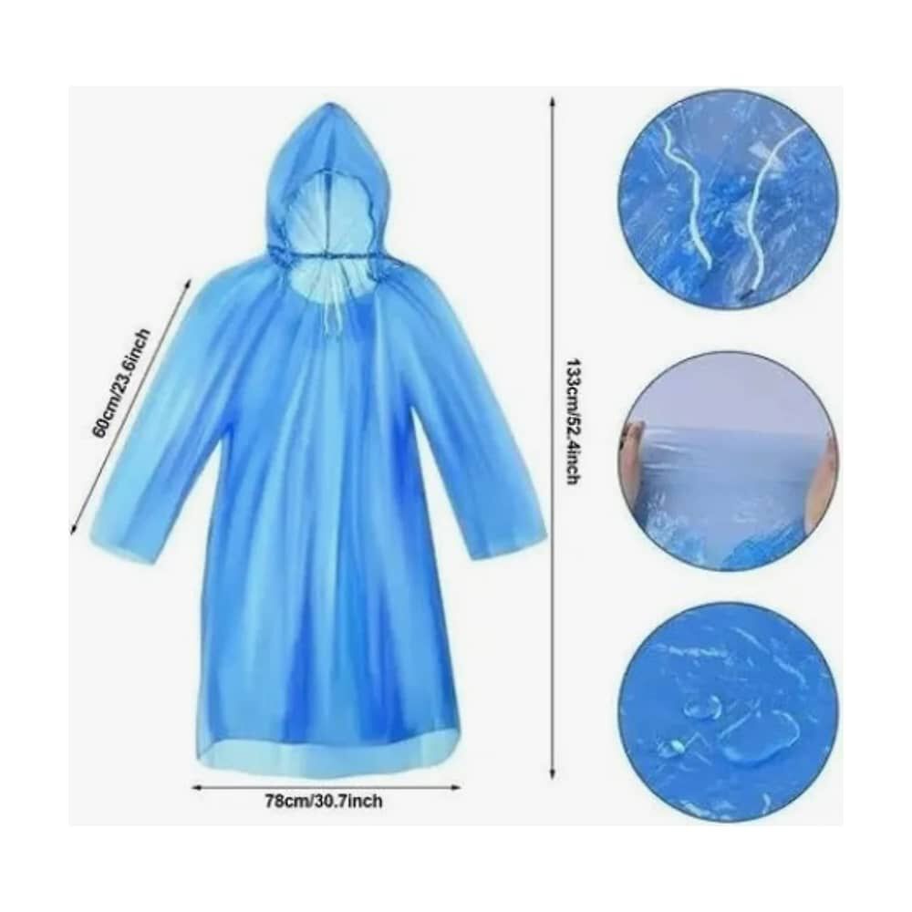 Capa Poncho Impermeable Lluvia image number 3.0