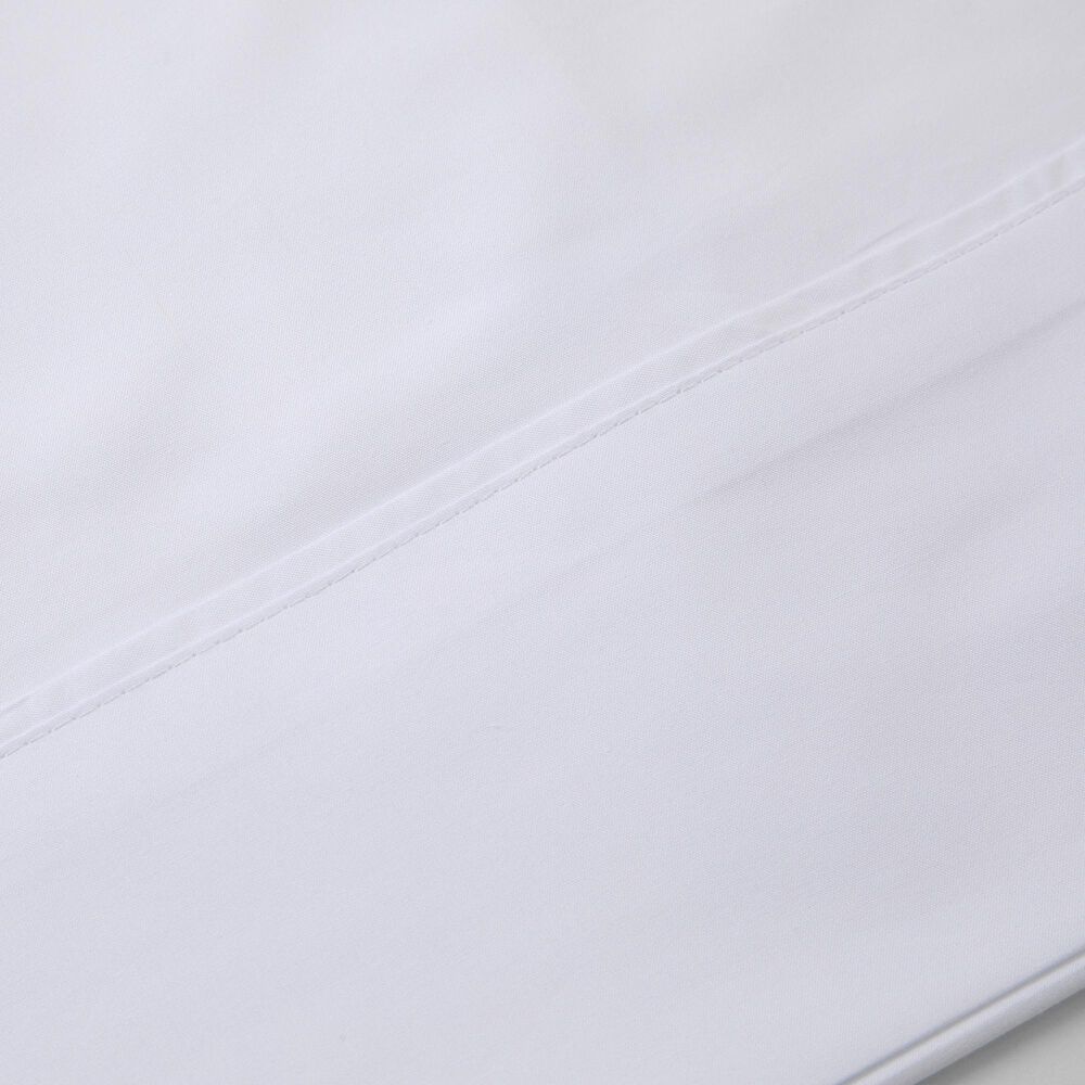 Sábanas King 300 Hilos Algodón Pima Peruano Percale Liso Bco image number 3.0
