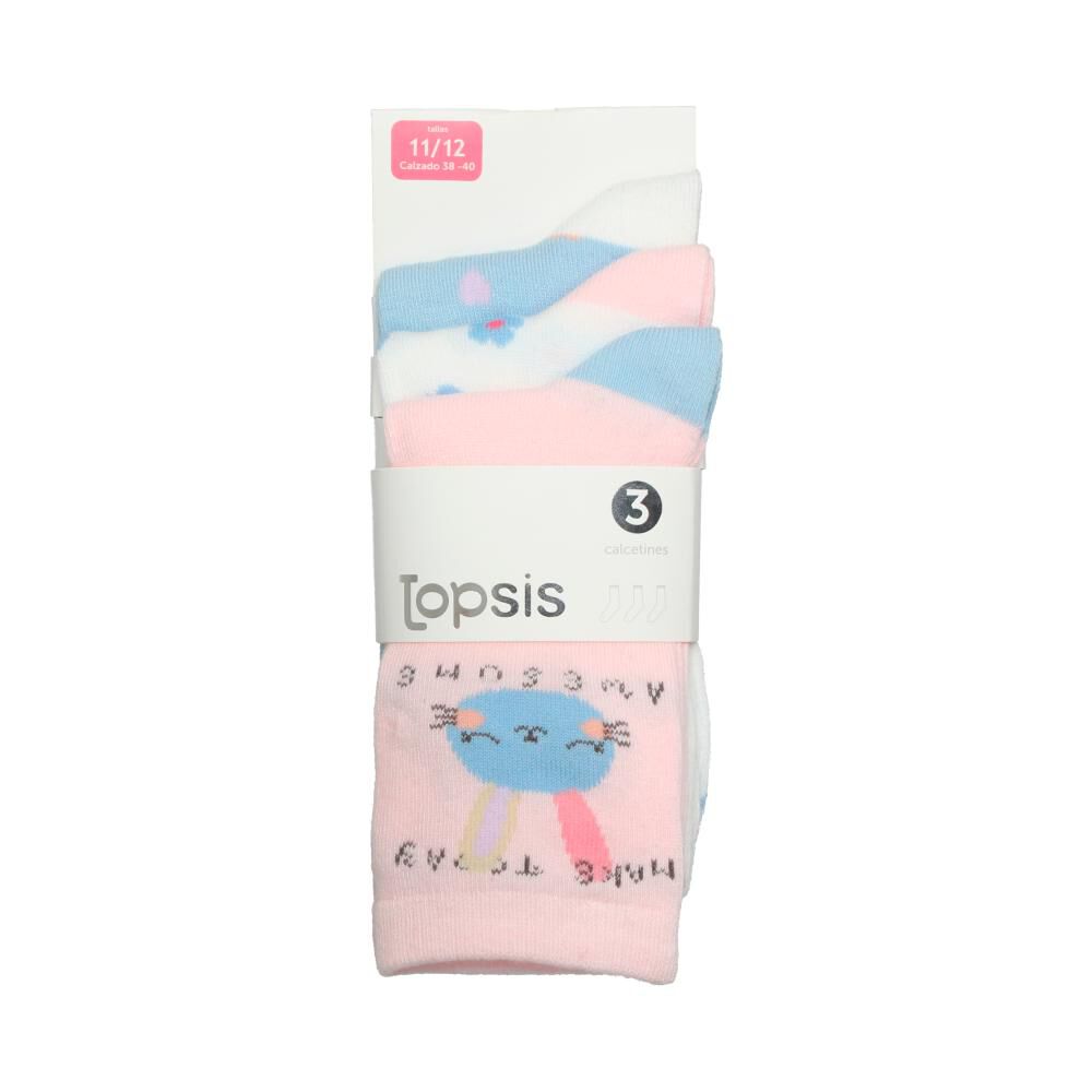 Calcetines Topsis / 3 Pares image number 1.0