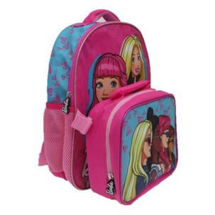 Pack Escolar Mochila Niña Barbie