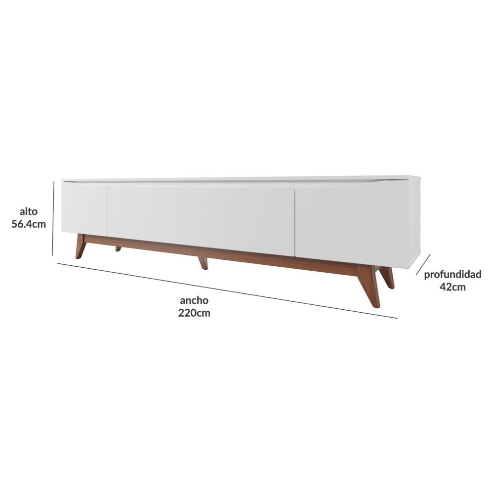 Rack Decocasa Flynt / 3 Puertas / 4 Cajones image number 1.0