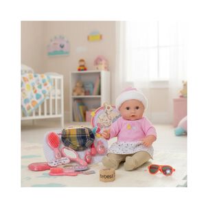 Mu&ntilde;eca Bebe Celeste 42cm Con Accesorios
