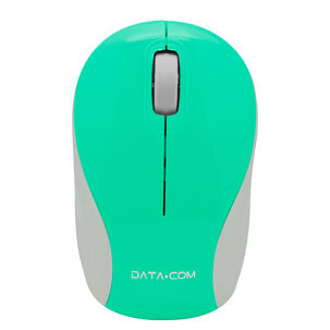 Mini Mouse Inalámbrico 3d Verde Datacom