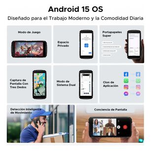 Doogee Fire 3 Max Rugerizado 5.5" 8+256gb 8350mah Nocturna