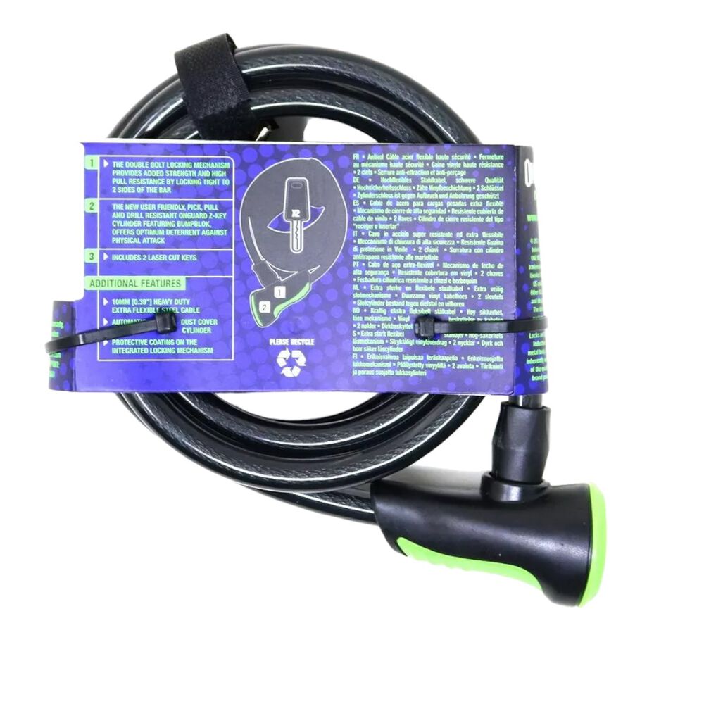 Candado Bicicleta On Guard Espiral Ns 180x12mm image number 2.0