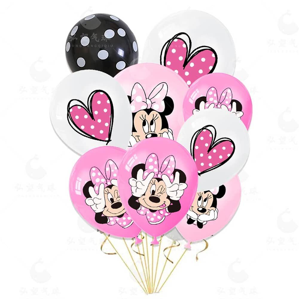 Pack Globos Minnie Mouse Fiestas Cumplea&ntilde;os image number 0.0