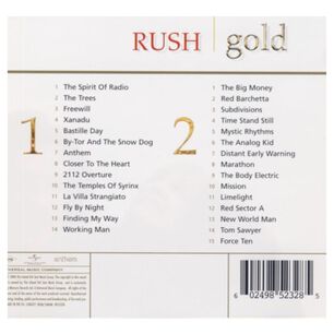 Rush - Gold (2cd) | Cd