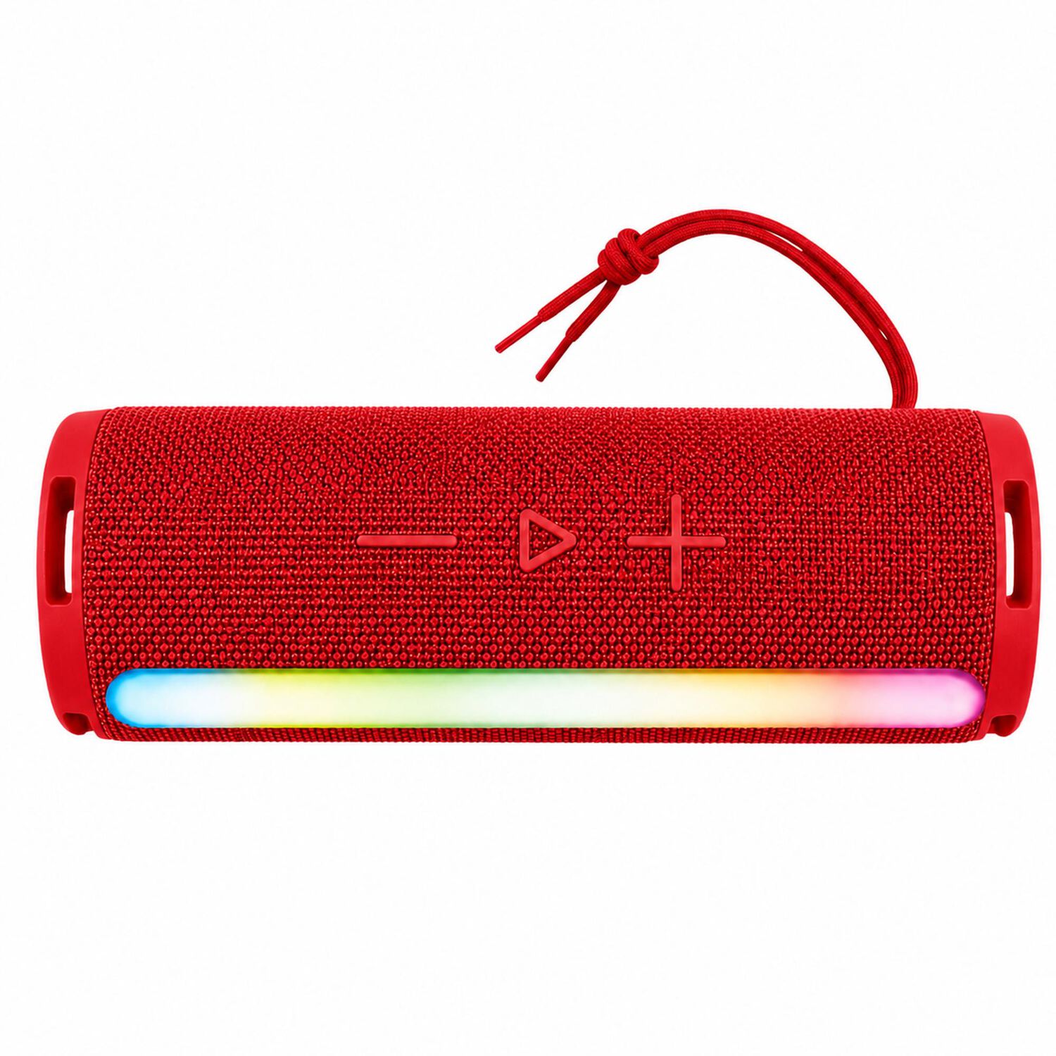 Parlante Port&aacute;til Bluetooth Tws Iluminaci&oacute;n Rgb 10w Rojo 12hrs image number 3.0