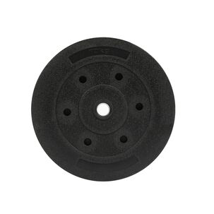 Disco De Cemento 10 Kg Para Barra Pvc Negro