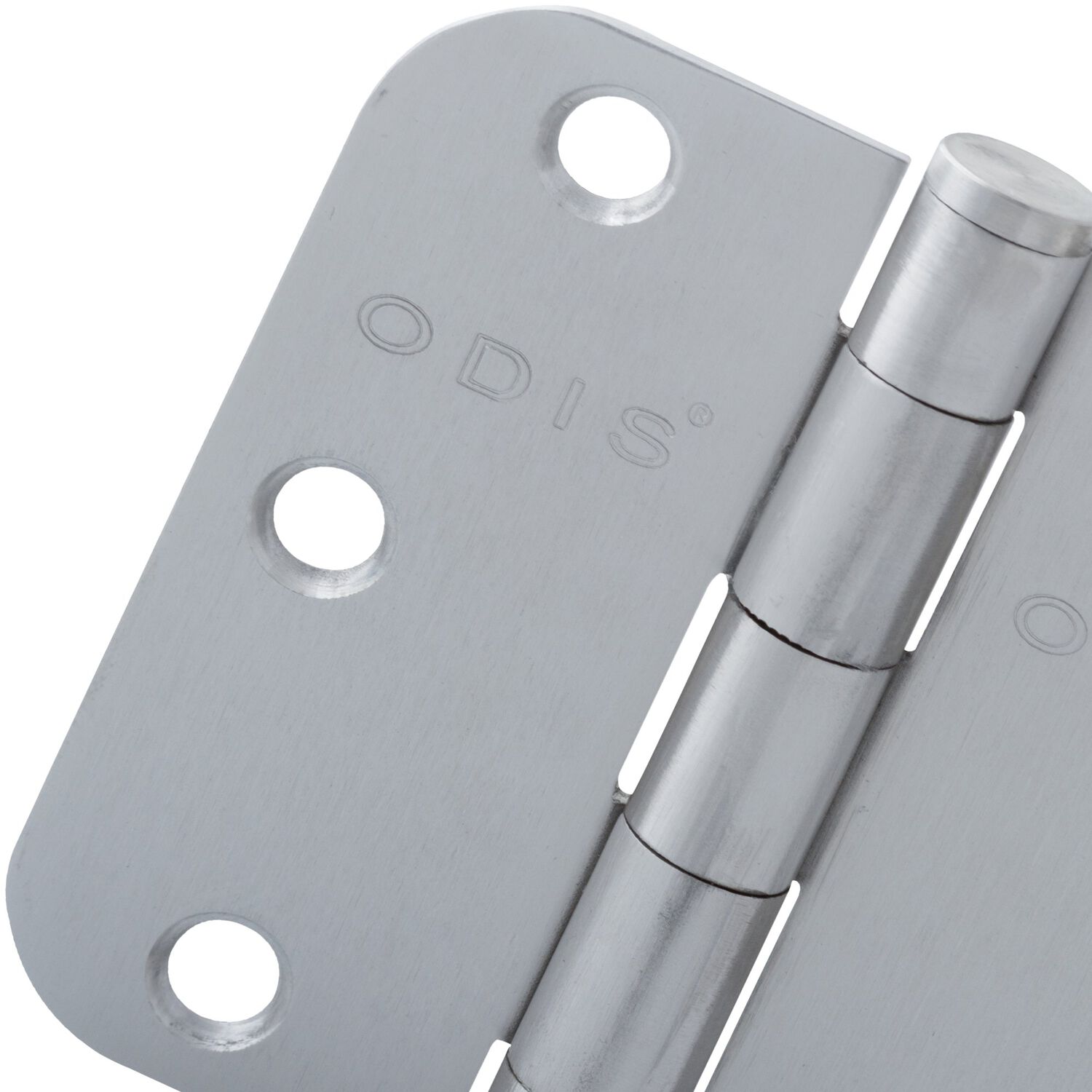 Pack 2 Bisagras Acero Odis 3&rdquo;&times;3&rdquo;&times;2,0mm Canto Redondo - Plata image number 2.0