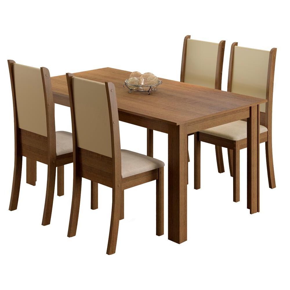 Juego De Comedor Exit Quillay / 4 Sillas image number 0.0