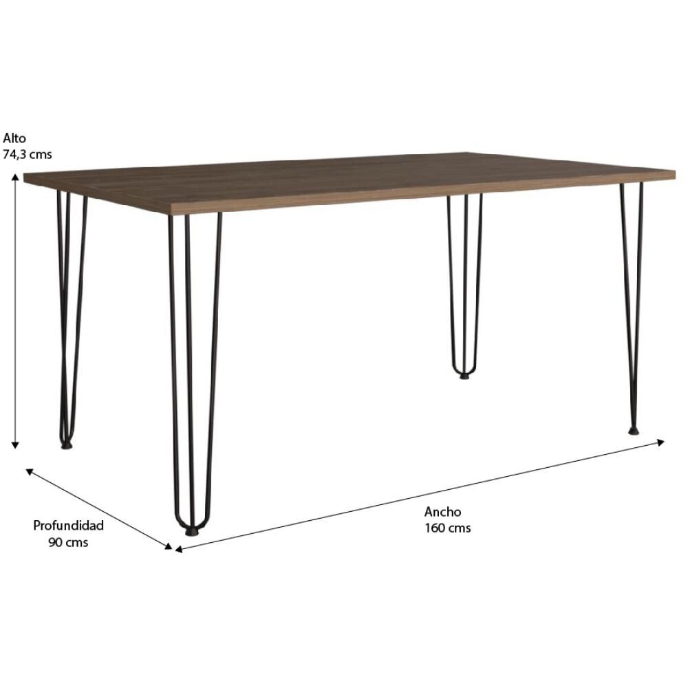Mesa De Comedor Tuhome Vassel 6 Personas image number 1.0
