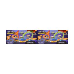 Set De Pista De Carreras Con 1 Loop Y 1 Auto A Retroceso Happyline