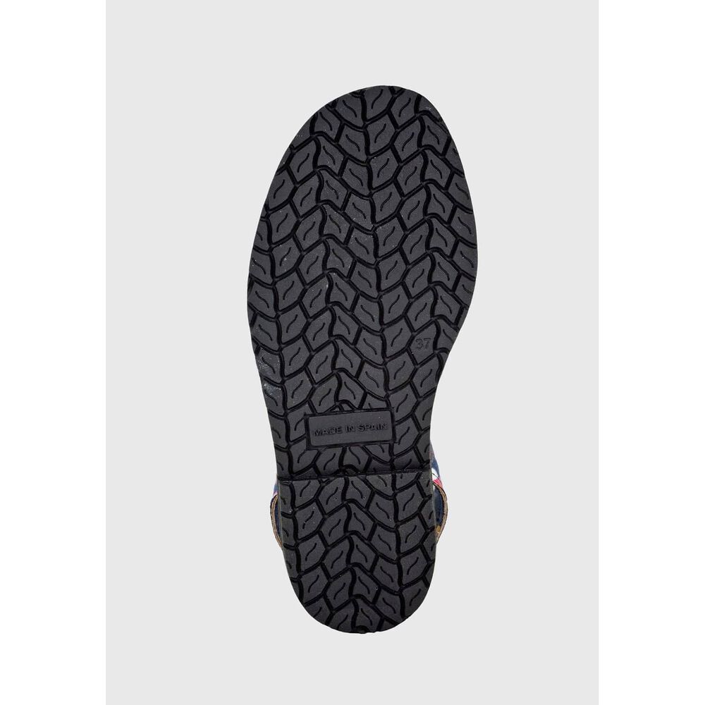 Sandalia Cuero Jistice Azul image number 3.0