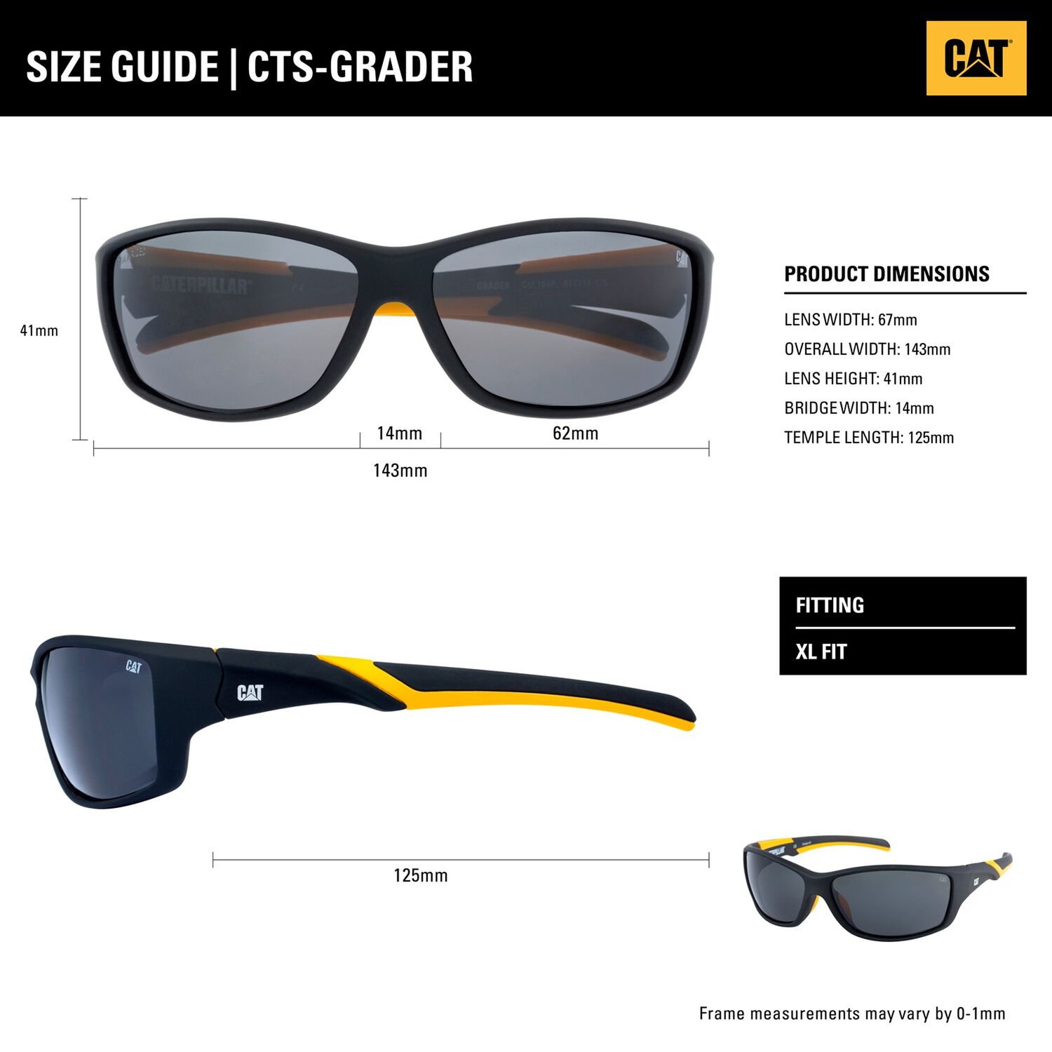 Lentes De Sol Polarizados Cat Cts-grader-108p Gris image number 5.0