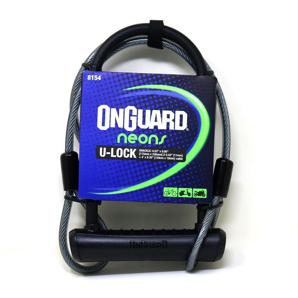 Candado Bicicleta Onguard U-lock Neon Con Cable image number 13.0