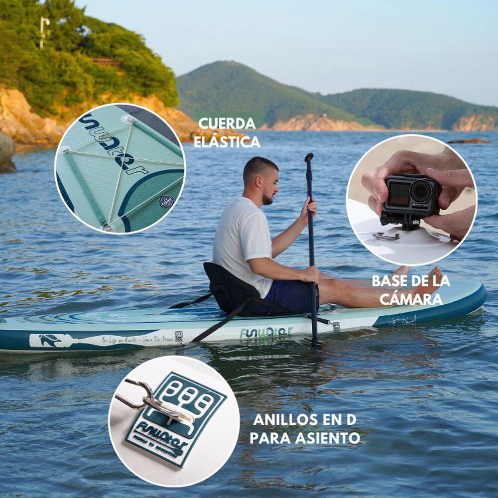 Tabla Sup Inflable Multiuso Con Remo Stand-up Paddle image number 5.0