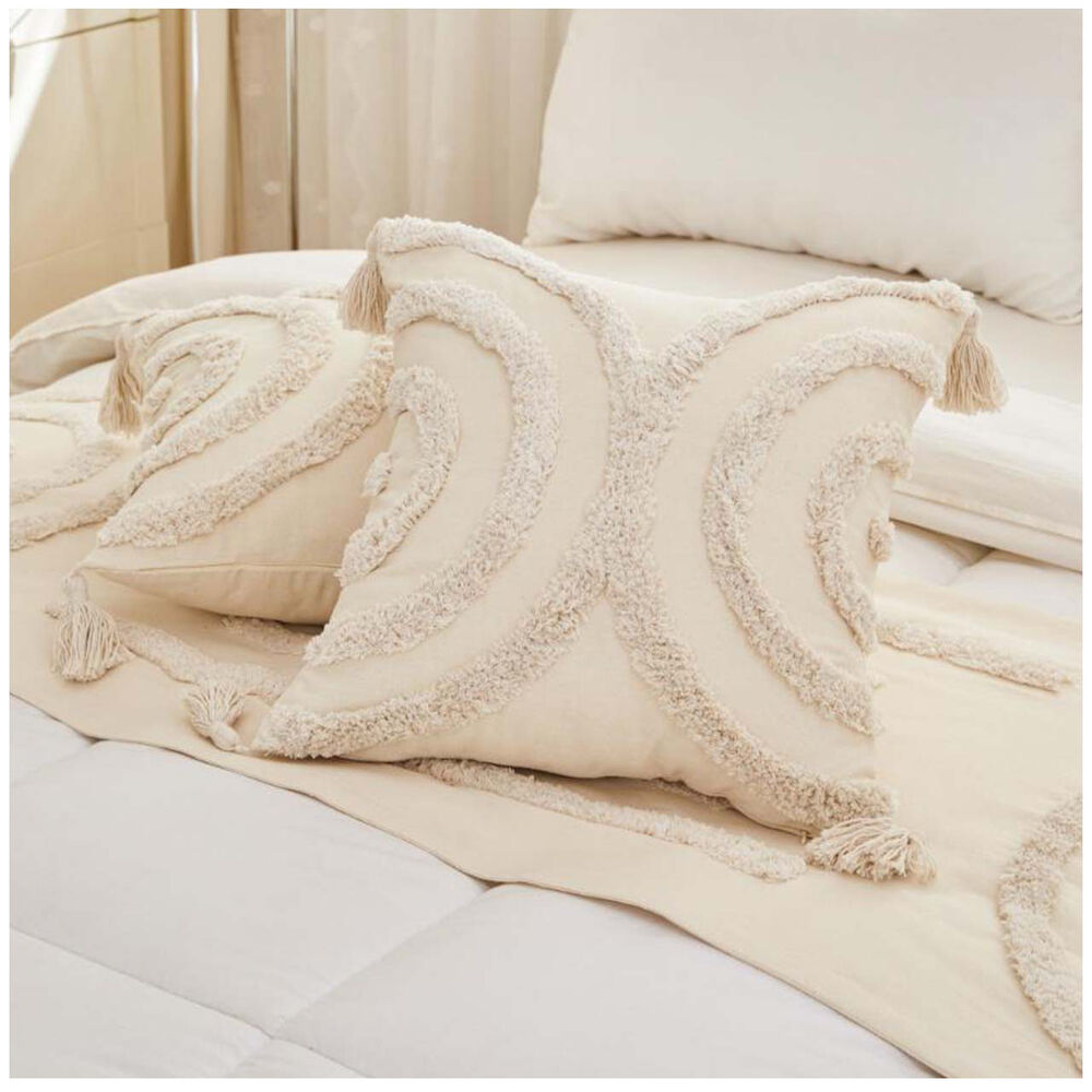 Set Piecera Boho 60 X 210 + 2 Fundas De Cojin B06 image number 2.0