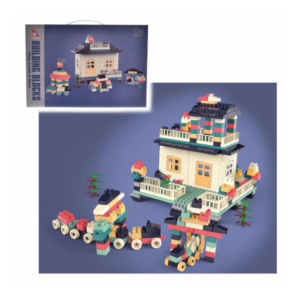 Juguete Set De Bloques Armables 228 Piezas Infantil image number 1.0