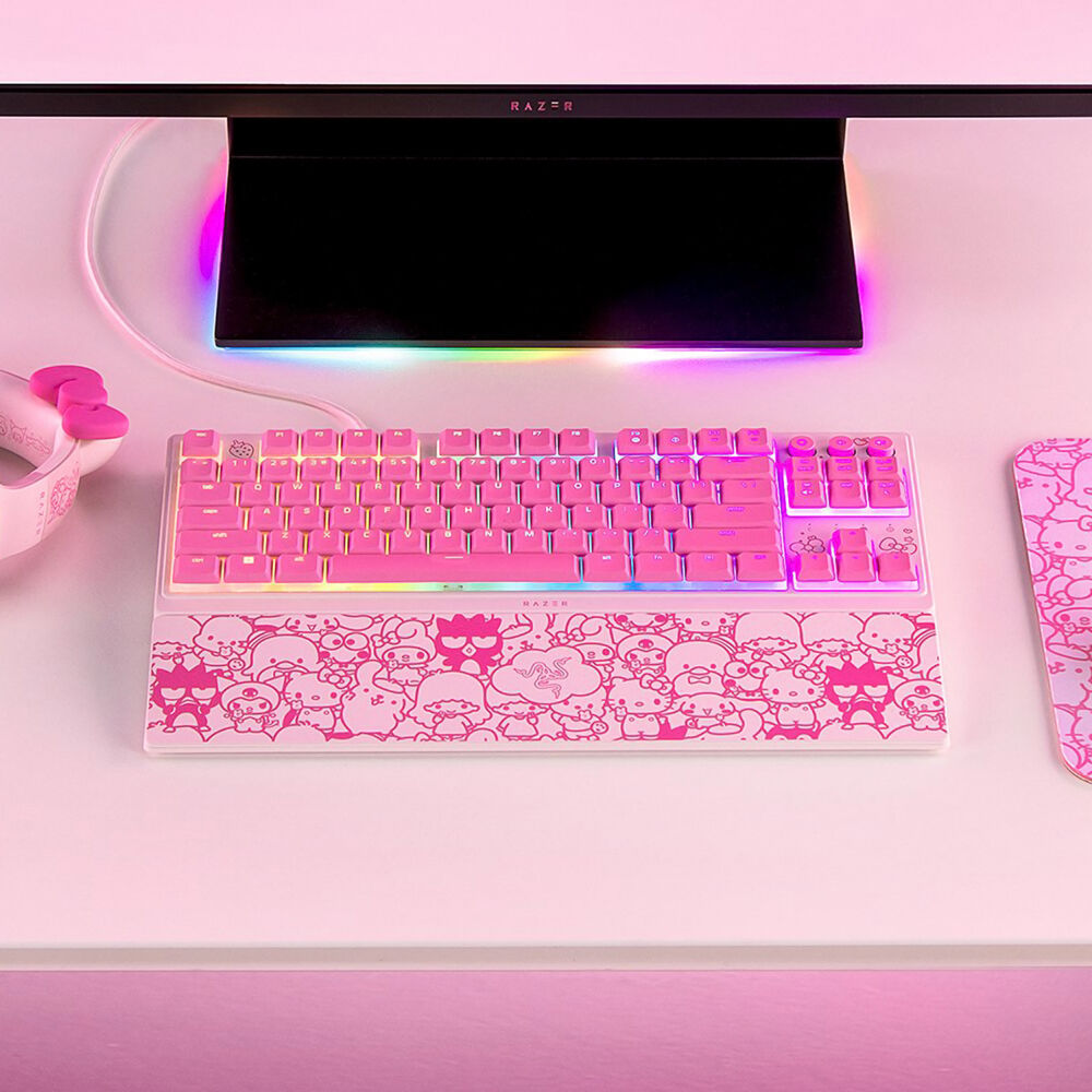 Teclado Gamer Razer Ornata V3 Tkl Hello Kitty And Friends image number 6.0