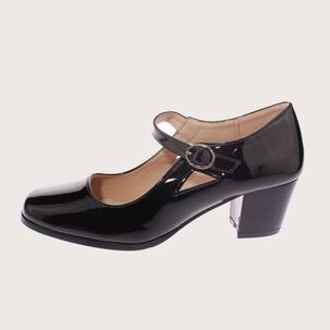 Zapato Taco Negro Pand-g Art. 5pg24232black