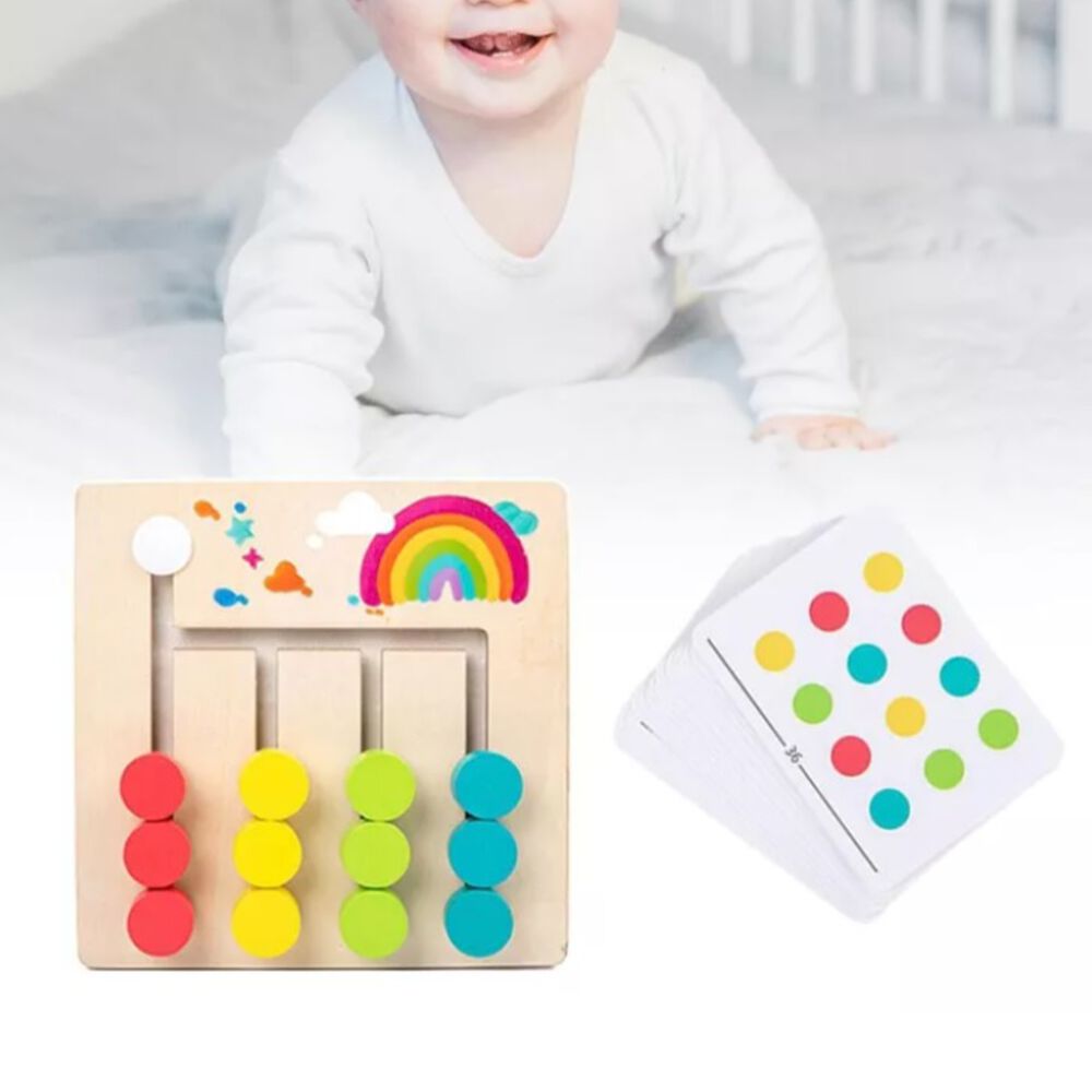 Patrones De Colores Combinación Juego Para Niños Montessori image number 2.0